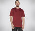 Skechers Apparel On the Road Tee, ROUGE, swatch