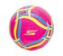 Hex Multi Wide Stripe Size 5 Soccer Ball, ROSE / BLEU, swatch
