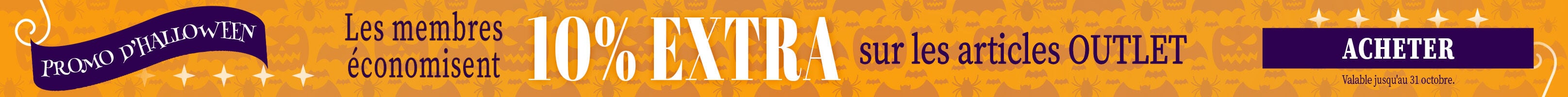 Skinny Banner - Outlet Halloween